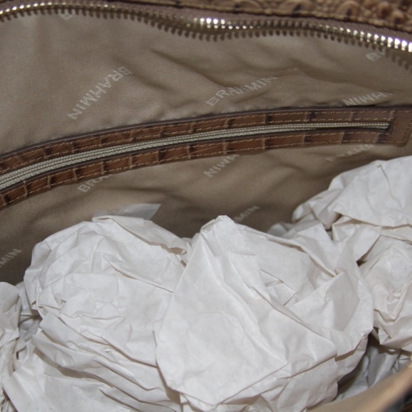 NWT Brahmin Small Kathleen Toffee Cartland Leather Purse - Picture 5 of 6